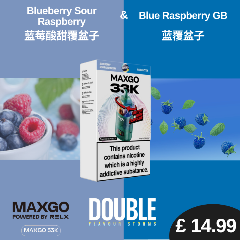 relx vape flavors RELX MAXGO 33K – UK Vape & Tobacco Flagship Store